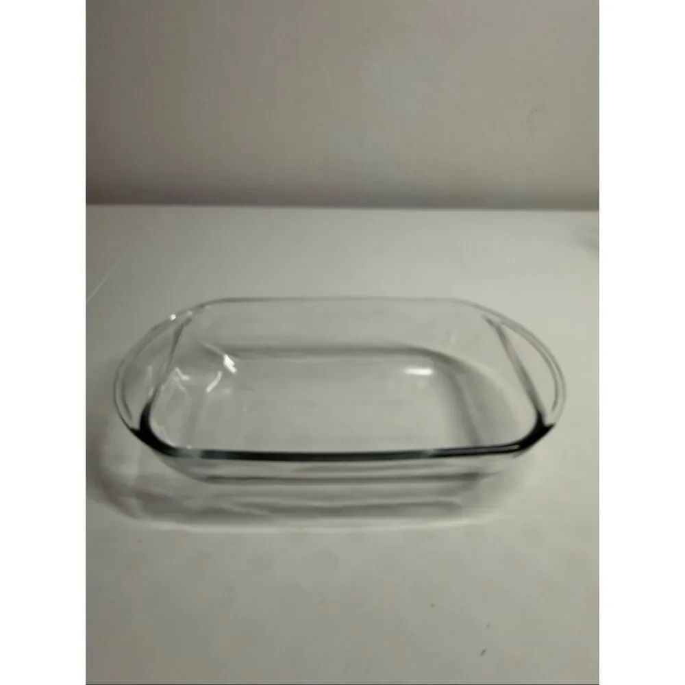 Rectangular Glass Clear Baking Dish1Qt6”x11Oven,Microwave,Dishwashe Made in USA